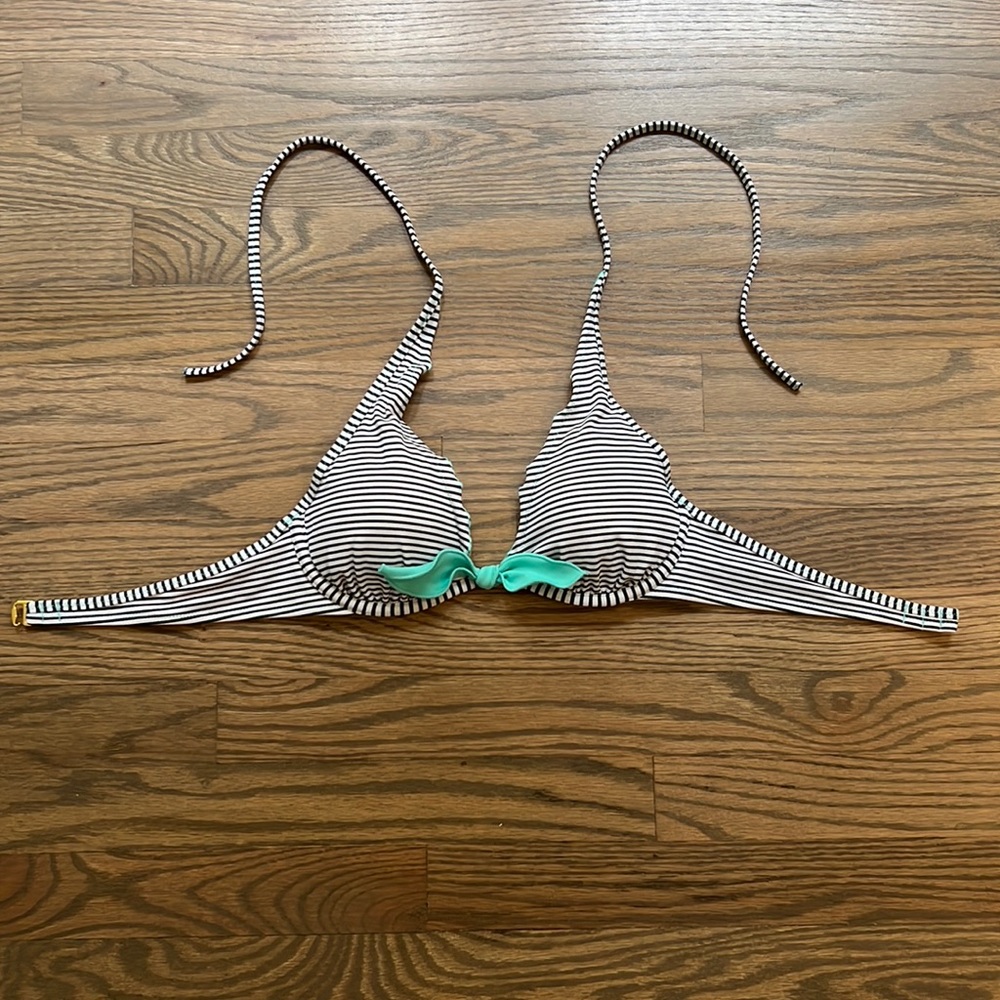 Padded Victoria’s Secret Striped Bikini Top